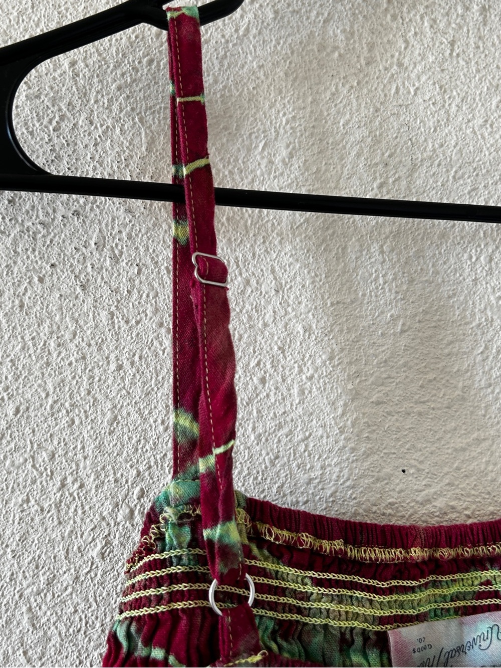 Universal Thread Linen Blend Tie Dye Boho Hippie smocked sundress Women’s Medium - Picture 6 of 10